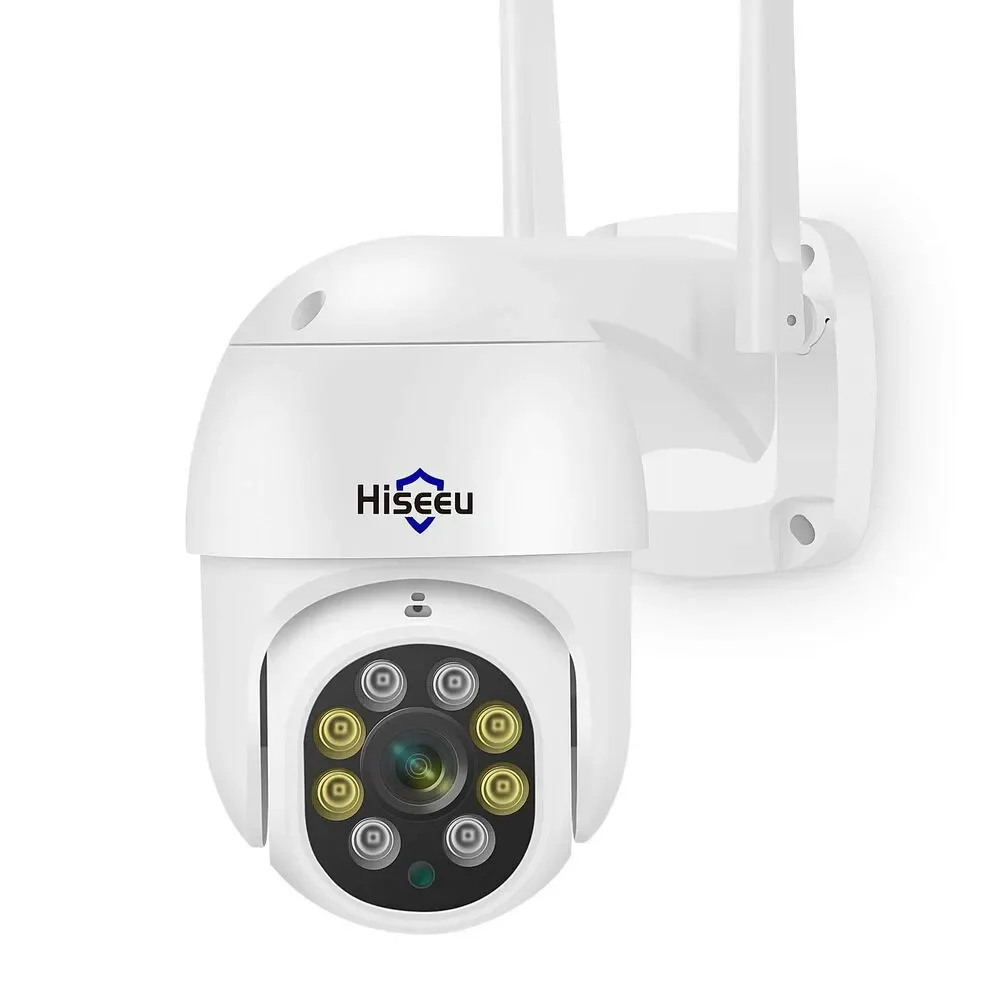 3MP Security Camera Outdoor WiFi, Color Night Vision, Floodlight, Two-Way Audio